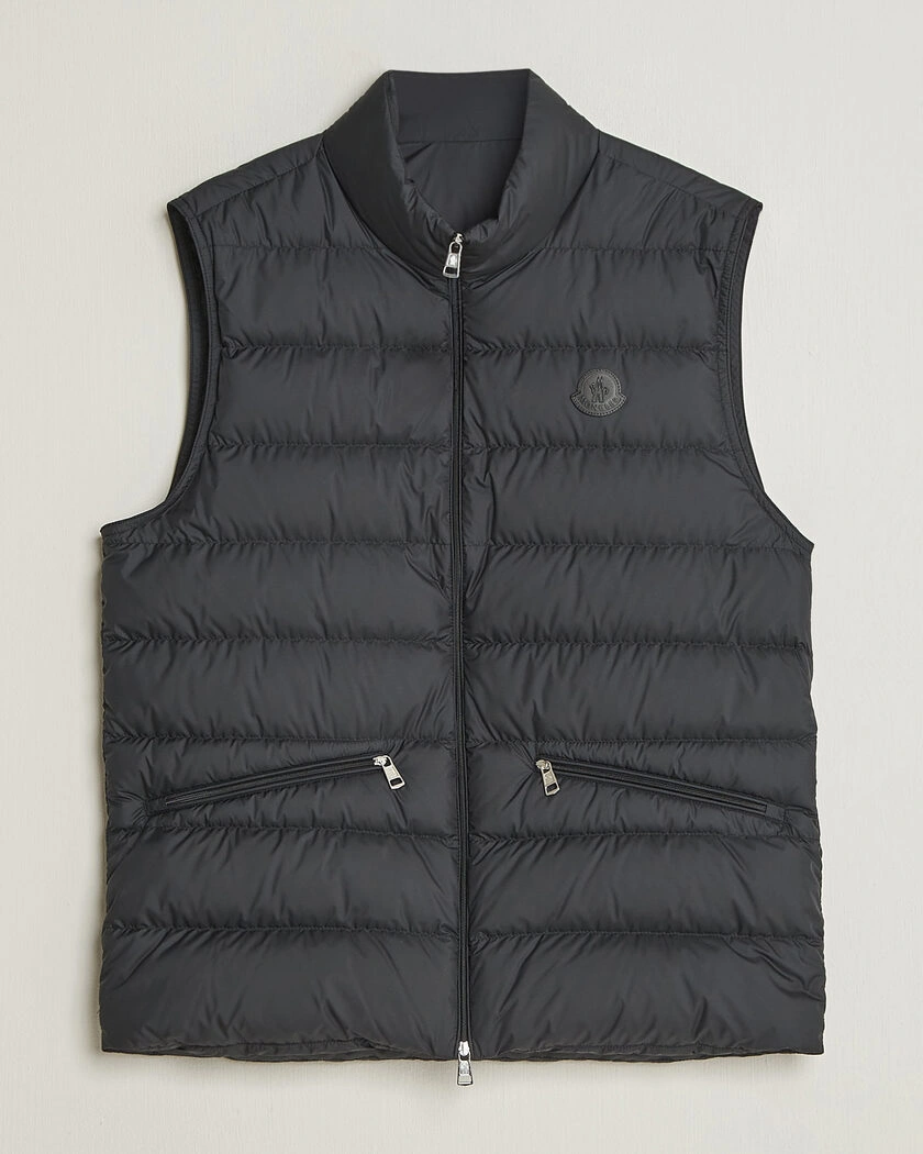 Moncler Treompan Down Vest Black – Noir