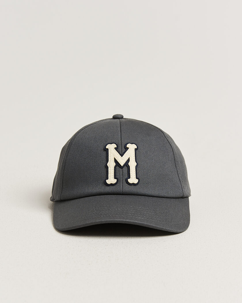 Moncler College Logo Baseball Cap Grey – Gris