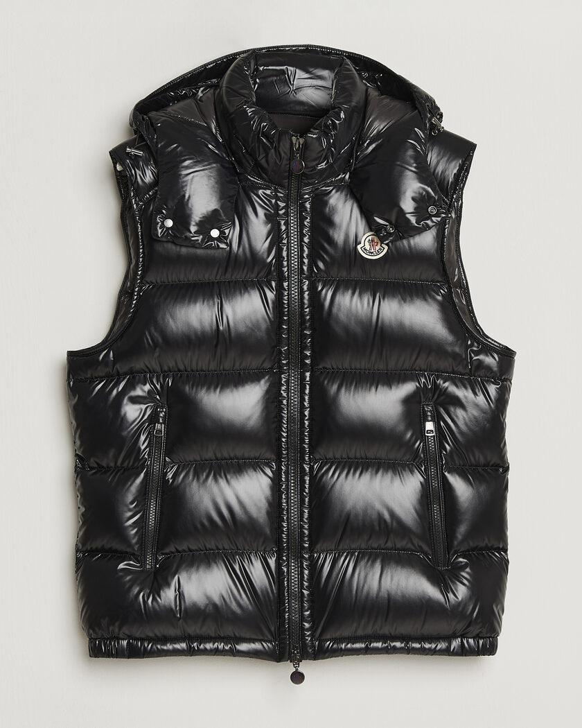 Moncler Bormes Down Vest Black – Noir
