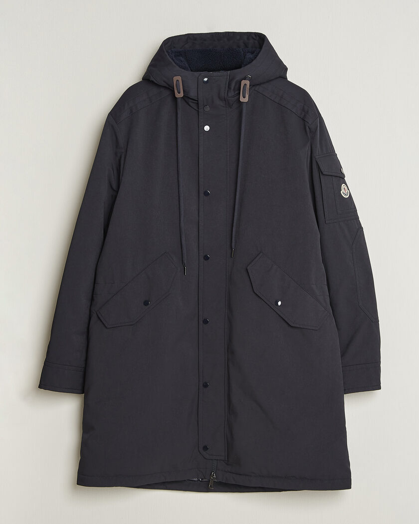 Moncler Nahan Parka Navy – Bleu