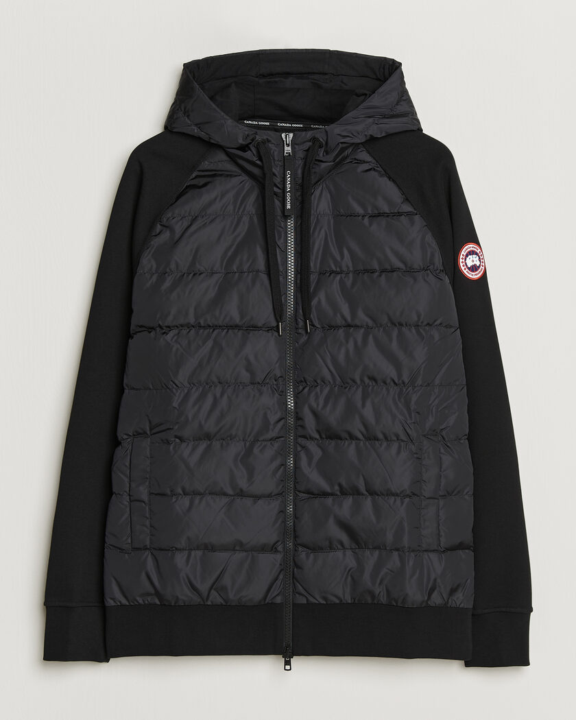 Canada Goose Hybridge Huron Full Zip Hoody Black – Noir