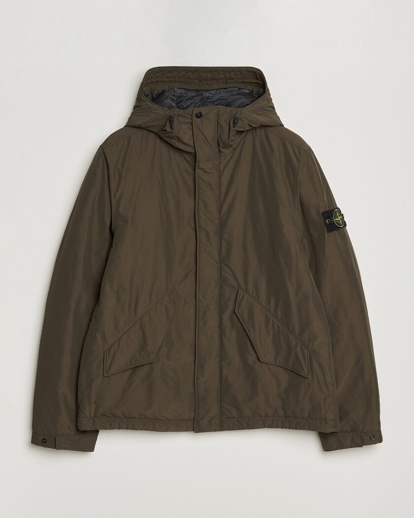 Stone Island Micro Twill Hood Jacket Coal Grey – Gris