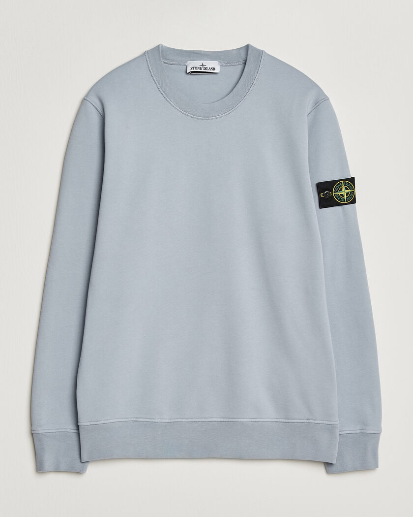 Stone Island Garment Dyed Fleece Sweatshirt Ash Grey – Gris