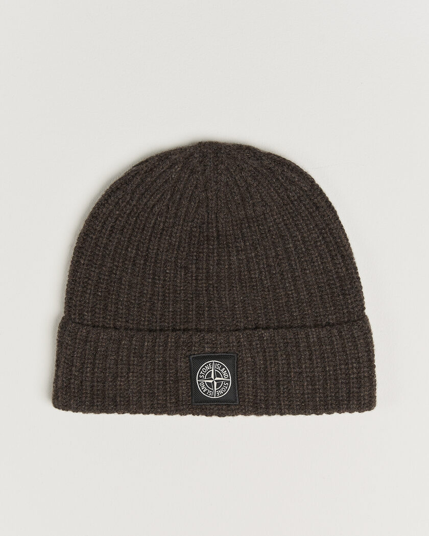 Stone Island Geelong Wool Hat Melange Lead – Gris