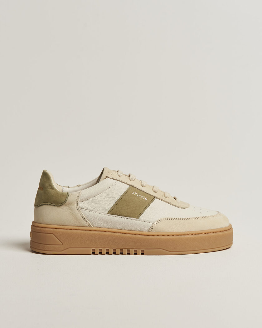 Axel Arigato Orbit Vintage Sneaker Off White/Green – Blanc