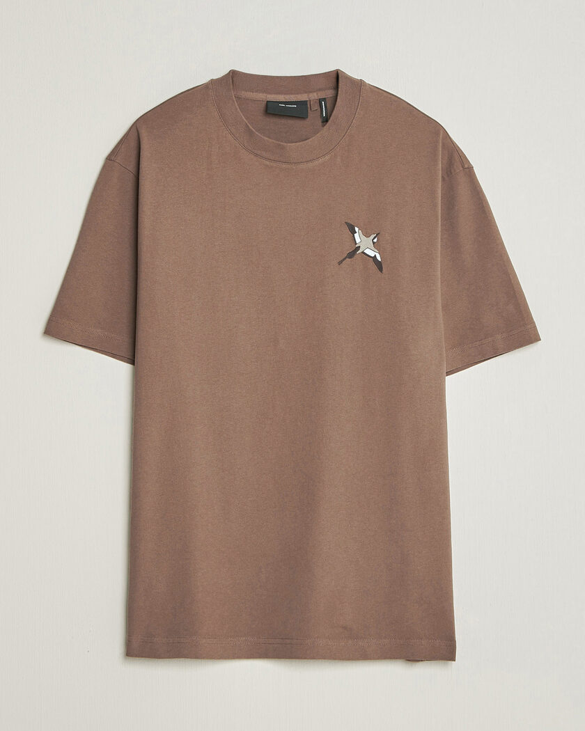 Axel Arigato Micro Bee Birt T-Shirt Coffee Brown – Marron