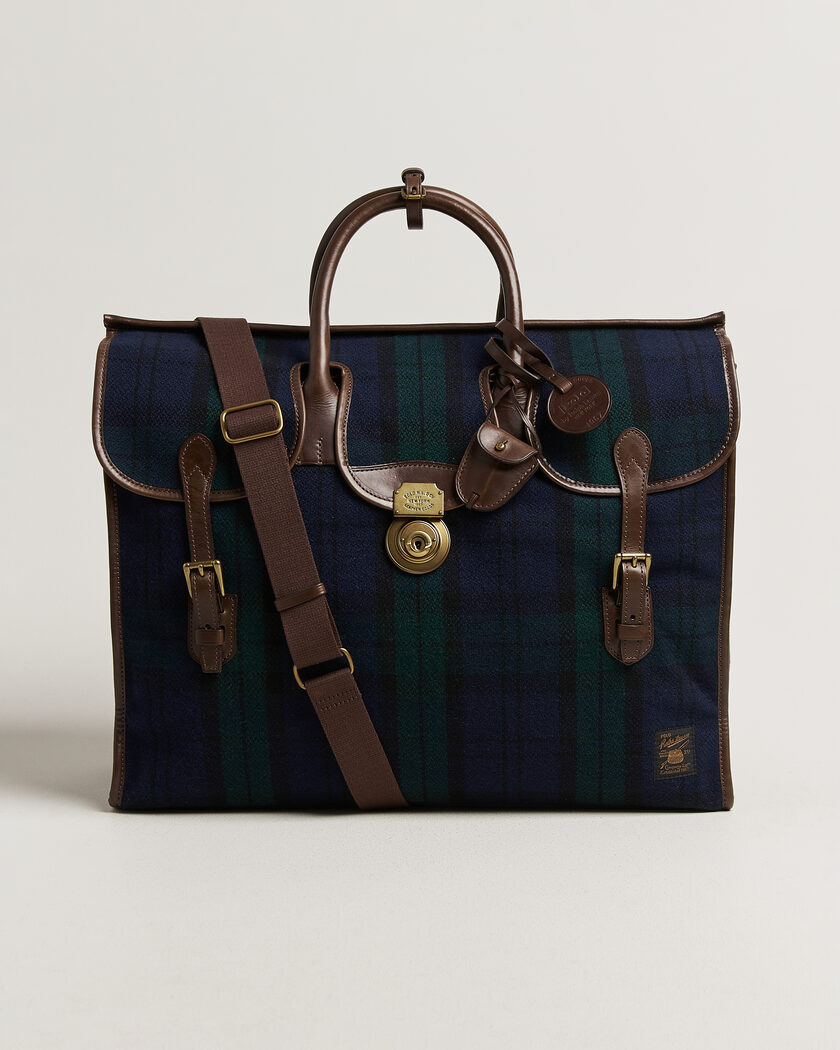 Polo Ralph Lauren Weekender Luggage Bag Blue/Green Multi – Bleu
