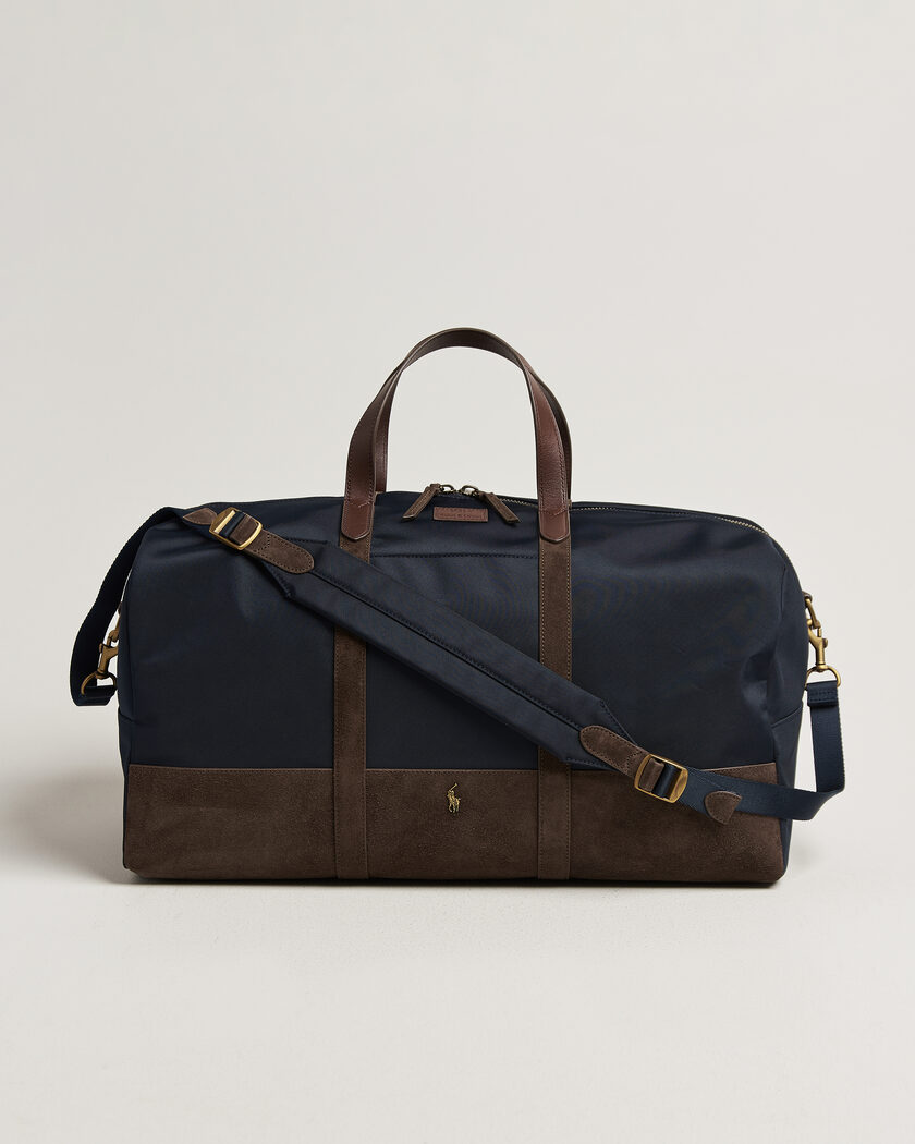 Polo Ralph Lauren Duffle Bag Newport Navy/Brown – Bleu