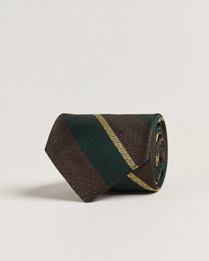 Polo Ralph Lauren Striped Vintage Tie Brown/Green – Multicolore