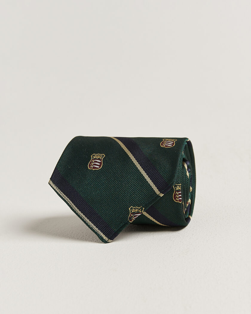 Polo Ralph Lauren Silk Club Sword Tie Dark Green – Vert
