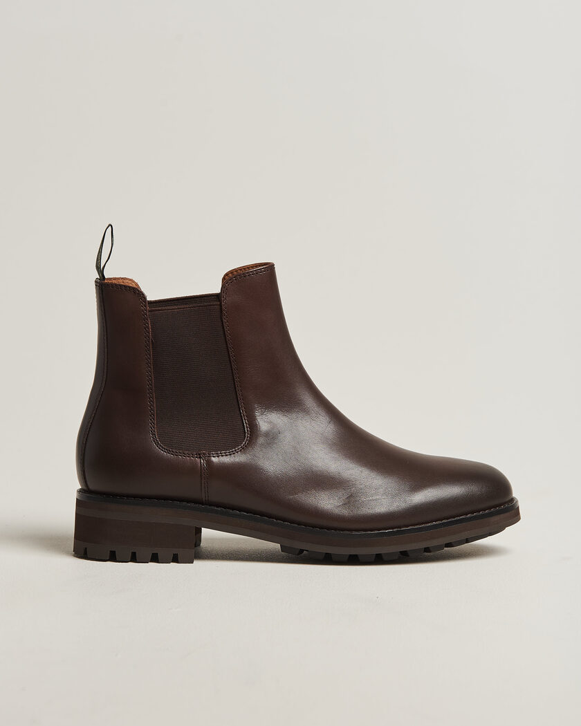 Polo Ralph Lauren Bryson Calf Chelsea Boots Polo Brown – Marron