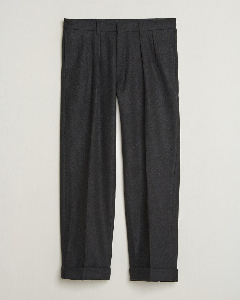 Polo Ralph Lauren Flanell Blend Straight Fit Pants Dark Grey – Gris