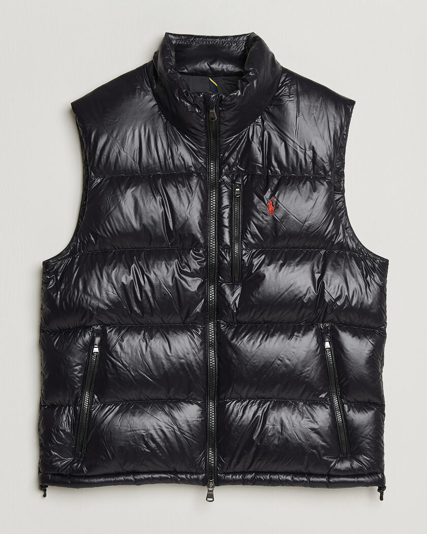 Polo Ralph Lauren Gorham Down Vest Polo Black Glossy – Noir