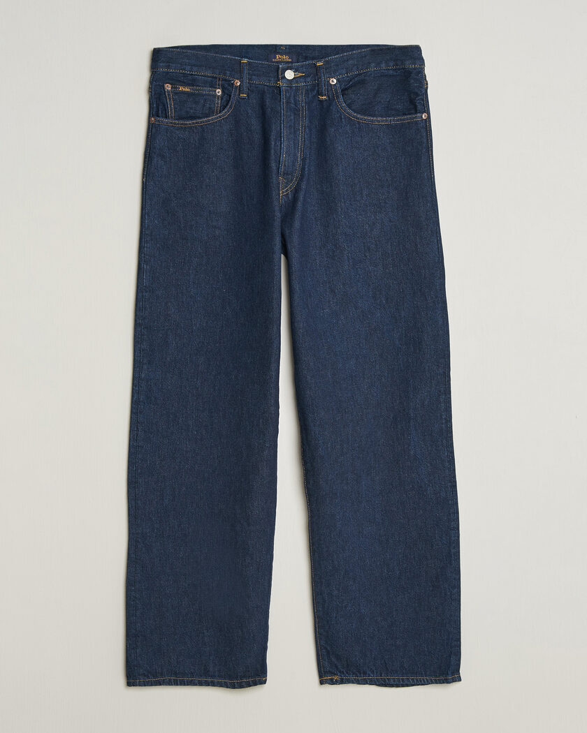  Polo Ralph Lauren Relaxed Fit Ridgid Denim Jeans Beekman – Bleu