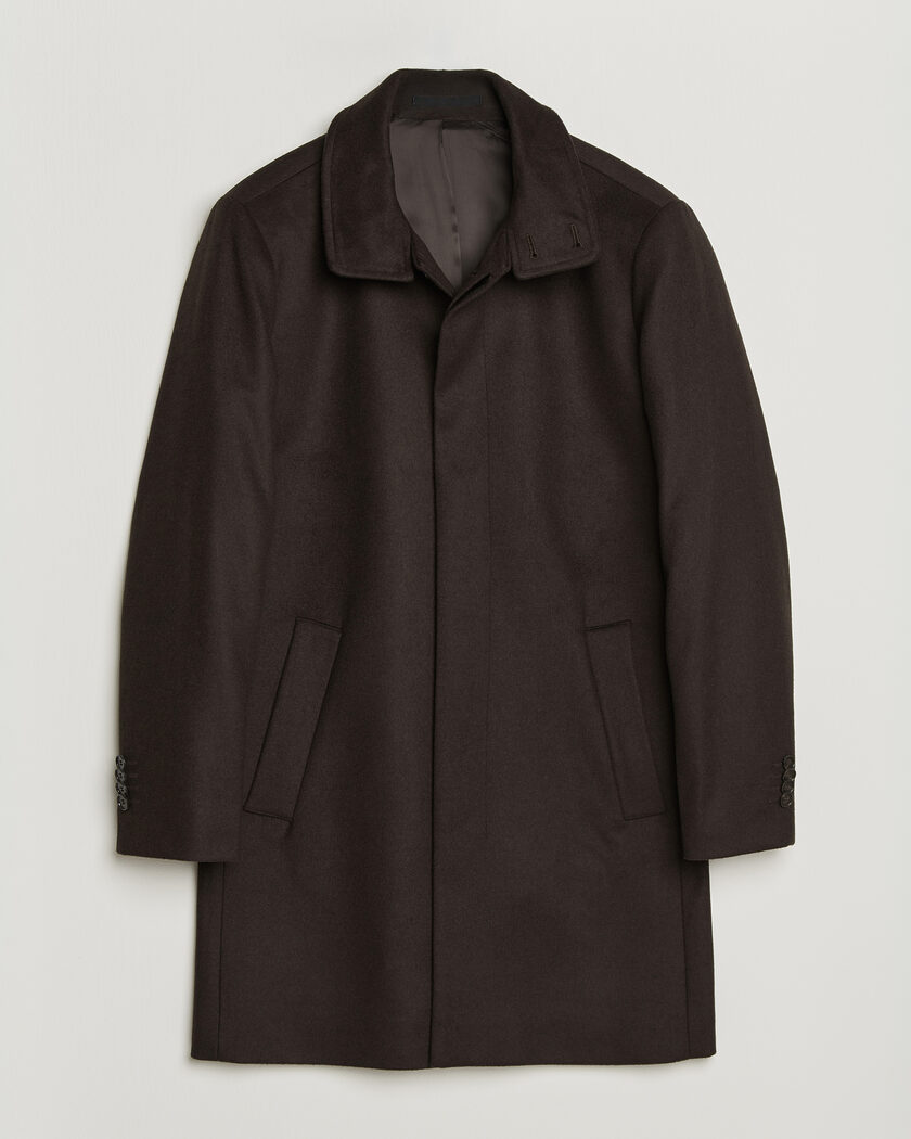 Tiger of Sweden Aleric Wool/Cashmere Coat Espresso – Marron