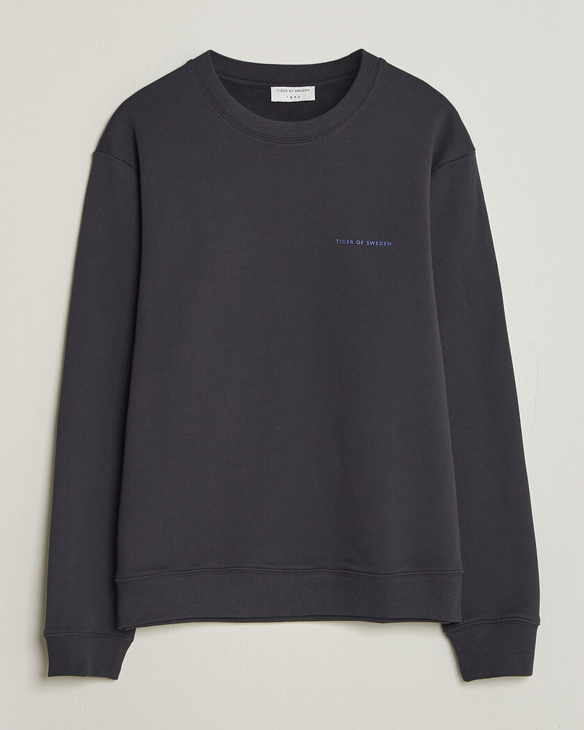 Tiger of Sweden Emerson Crew Neck Sweatshirt Light Ink – Bleu