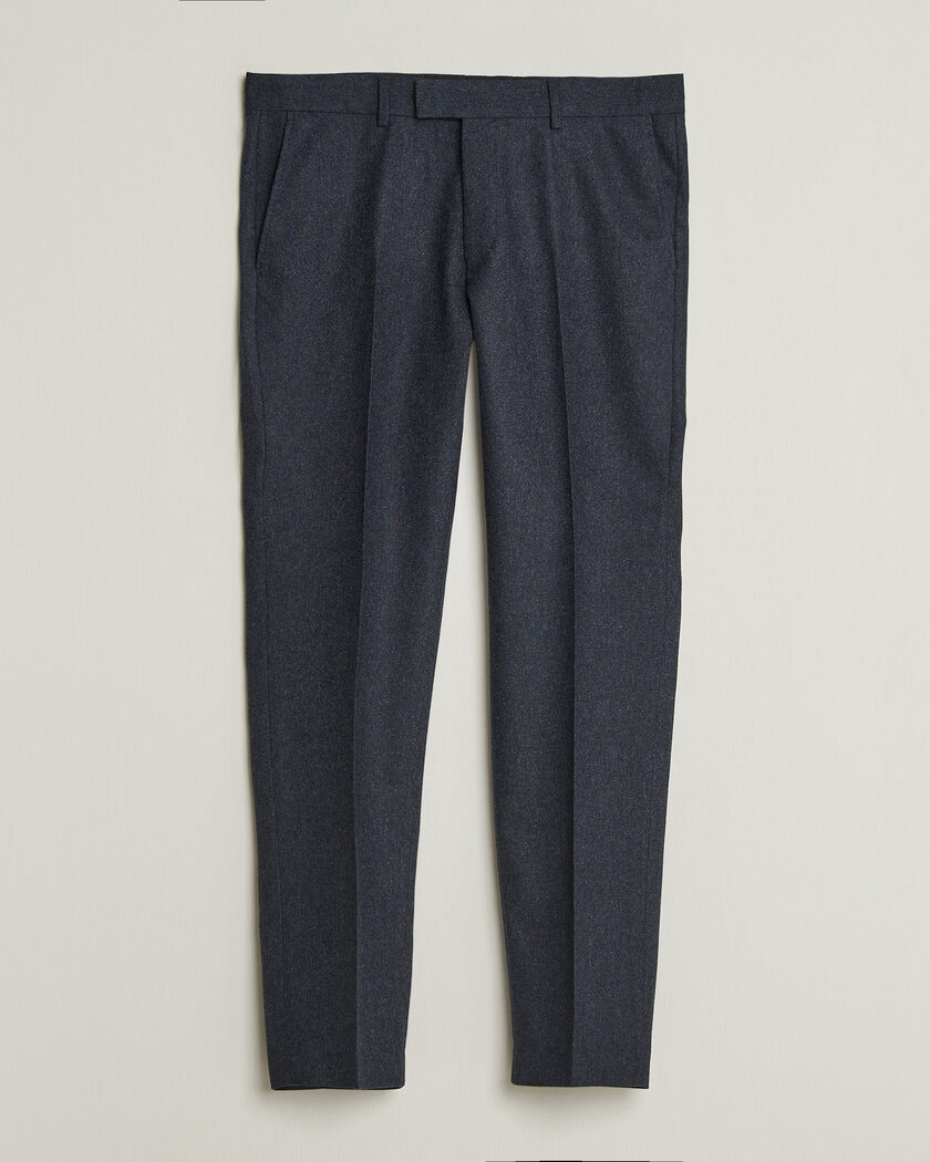 Tiger of Sweden Tenuta Wool Flannel Suit Trousers Midnight Blue – Bleu
