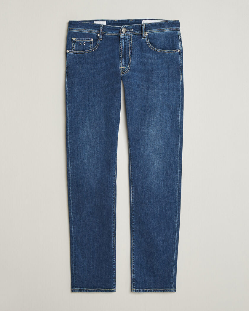 Tramarossa Michelangelo Stretch Jeans Mid Blue – Bleu