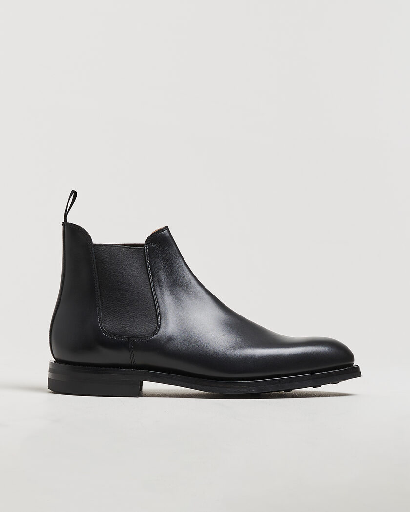 Crockett & Jones Chelsea 5 Black Calf – Noir