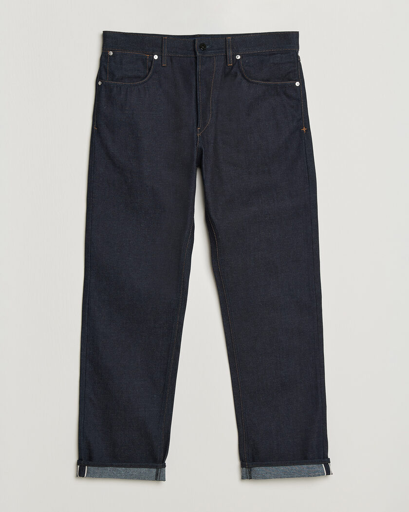 Stone Island Regular Straight Fit Selvedge Jeans Blue Raw – Bleu
