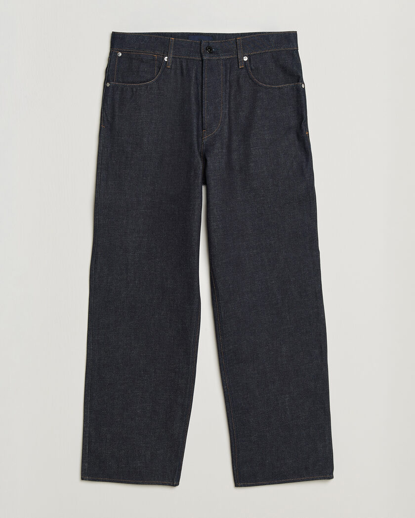 Stone Island Loose Fit Jeans Blue Raw – Bleu