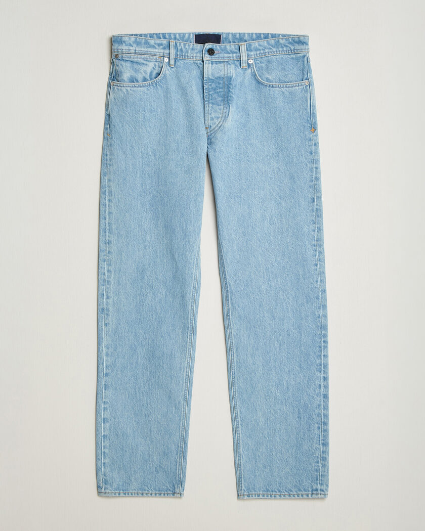 Stone Island Regular Straight Fit Indigo Jeans Blue Light Wash – Bleu