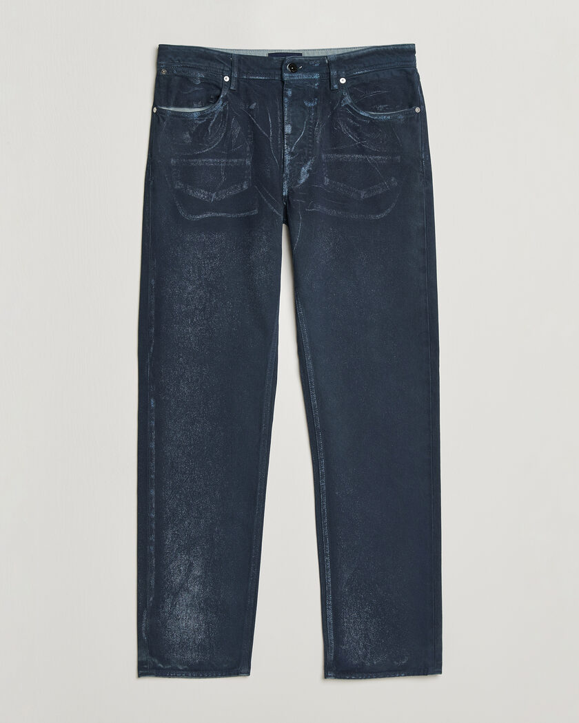 Stone Island Hand Sprayed Reflective Bull Denim Jeans Slate Blue – Bleu