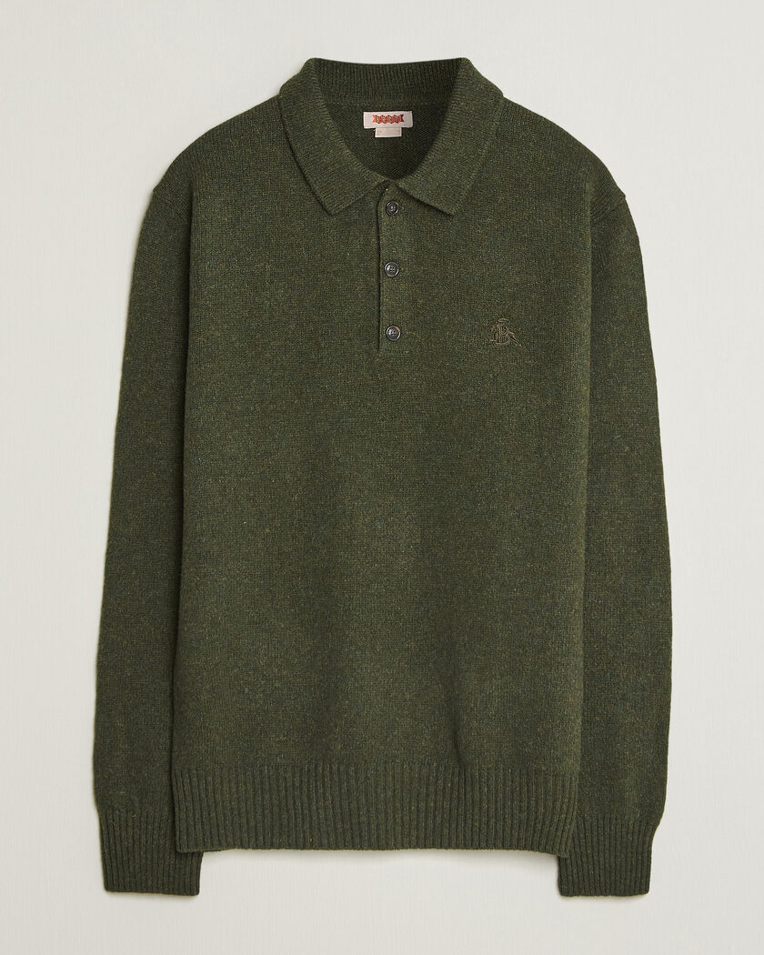 Baracuta Shetland Polo Beech – Vert