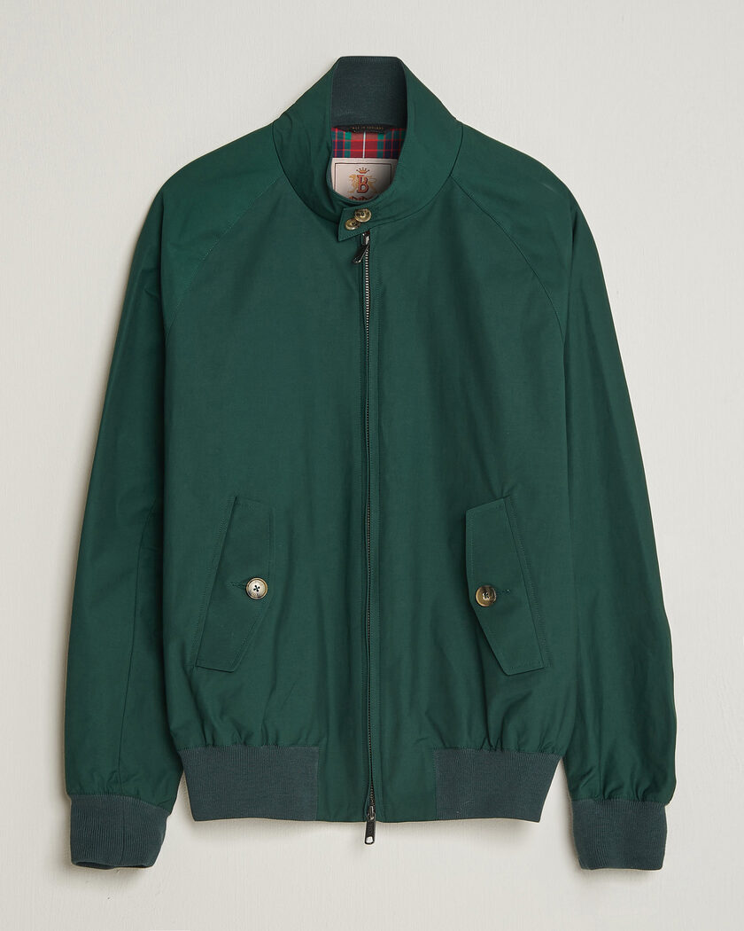 Baracuta G9 Original Harrington Jacket Racing Green – Vert