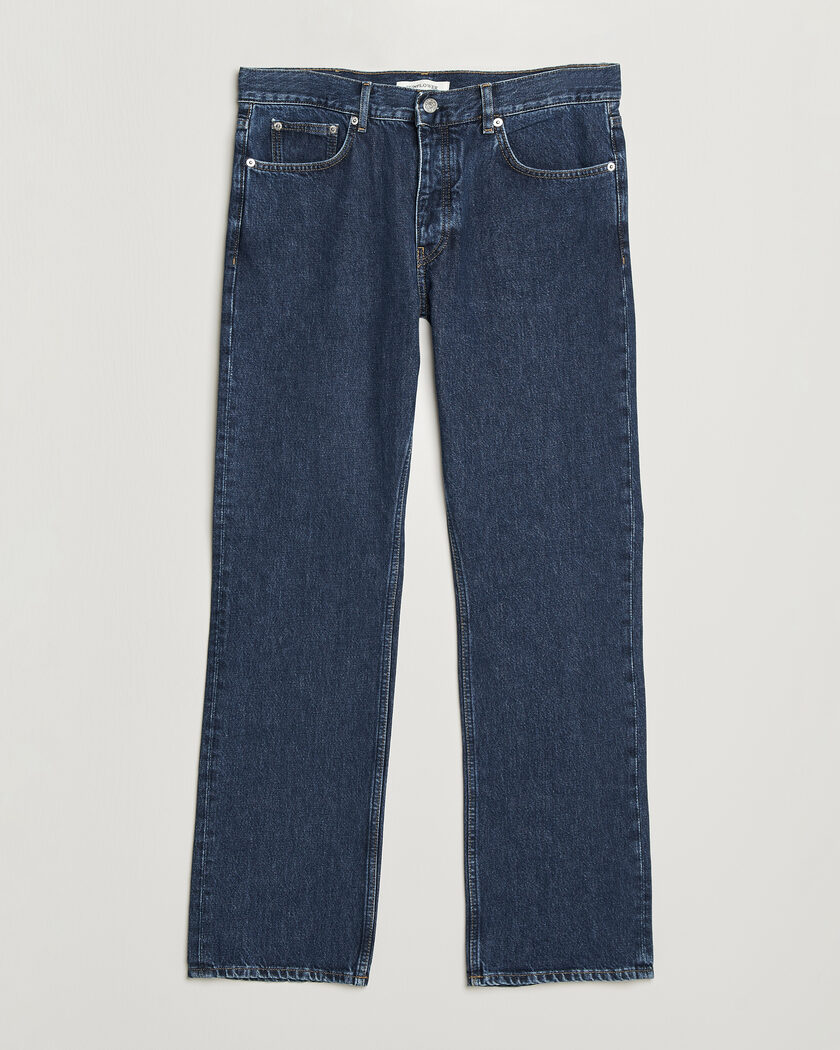 Sunflower Low Straight Jeans Blue Wash – Bleu
