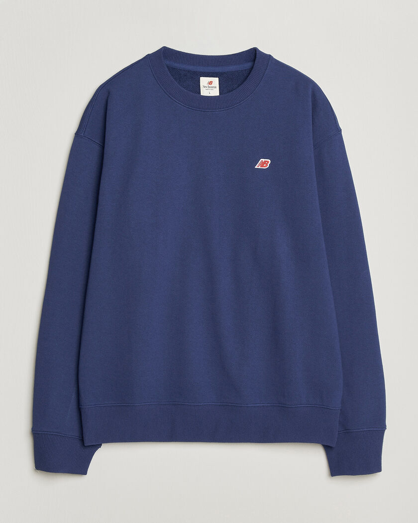 New Balance Made In US & UK New Balance Made in Made In USA Core Sweatshirt Blue Oyster – Bleu