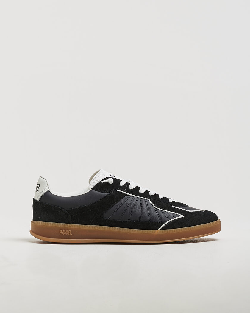 P448 Marte Leather/Suede Sneaker Black – Noir