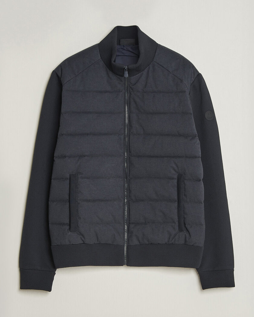 Save The Duck Lasse Padded Hybrid Jacket Navy Blue Melange – Bleu