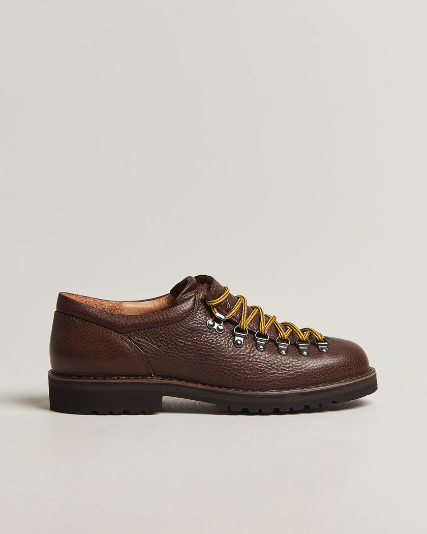Fracap M121 Low Grain Leather Boot Corteccia – Marron