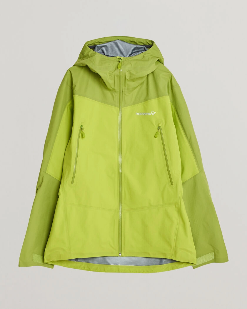 Norrøna Falketind GORE-TEX Jacket Tender Shoots – Vert