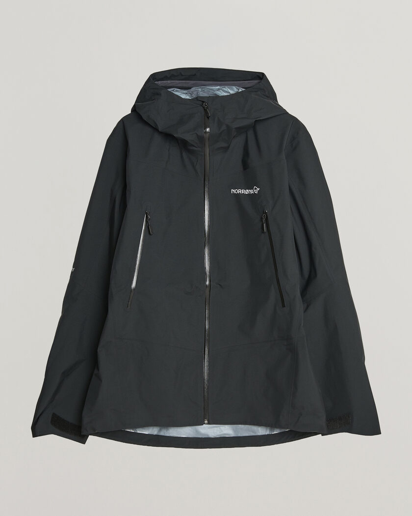 Norrøna Falketind GORE-TEX Jacket Caviar Black – Noir