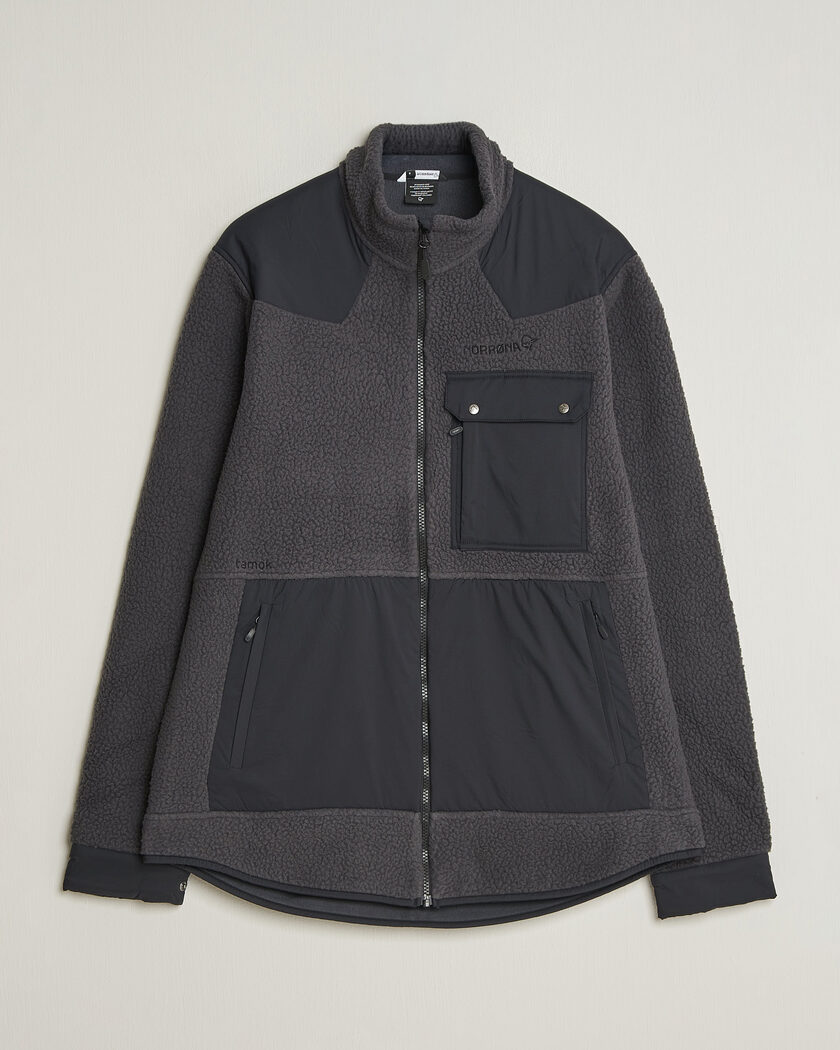 Norrøna Tamok Warm3 Fleece Jacket Phantom – Gris