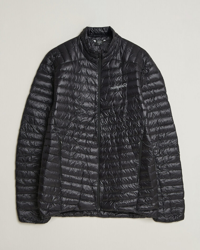 Norrøna Trollveggen Down 800 Super Light Jacket Caviar Black – Noir