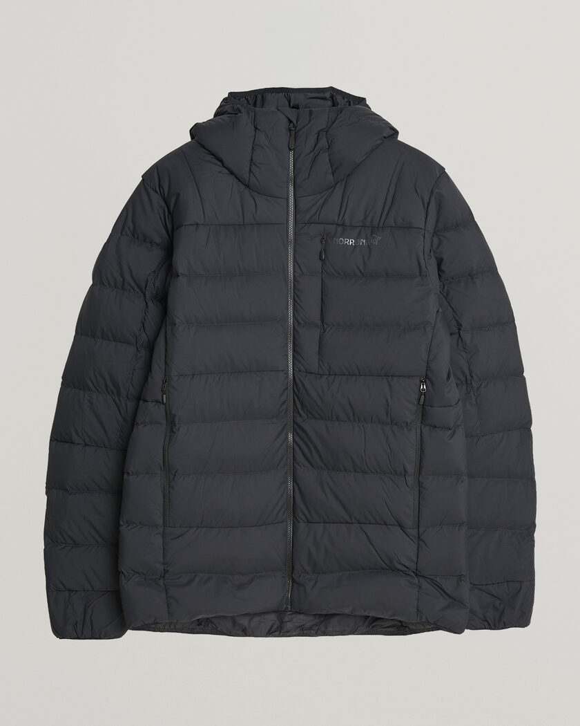 Norrøna Femund Down 700 Zip Hood Caviar Black – Noir