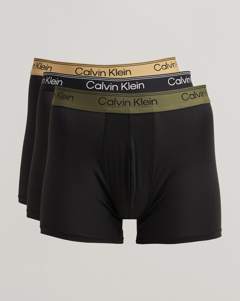 Calvin Klein 3-Pack Micro Stretch Boxer Brief Black – Noir