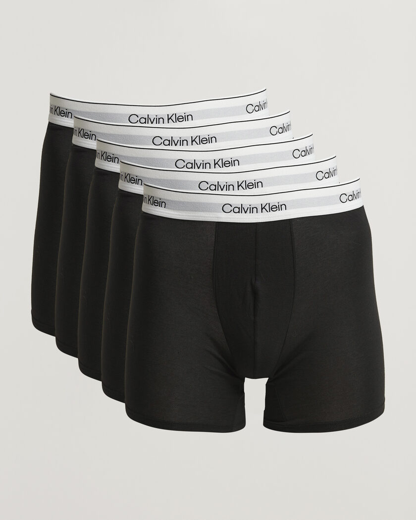 Calvin Klein 5-Pack Micro Stretch Boxer Brief Black – Noir