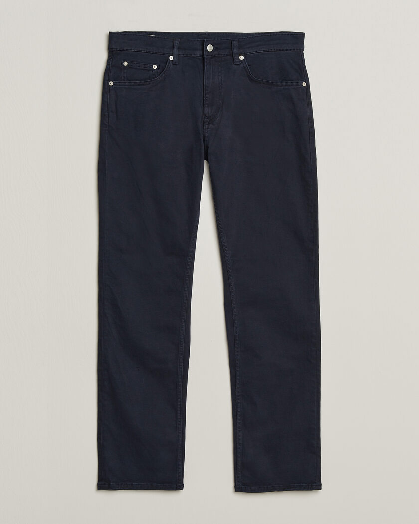 Gant Regular Fit Moleskin 5-Pocket Pants Evening Blue – Bleu