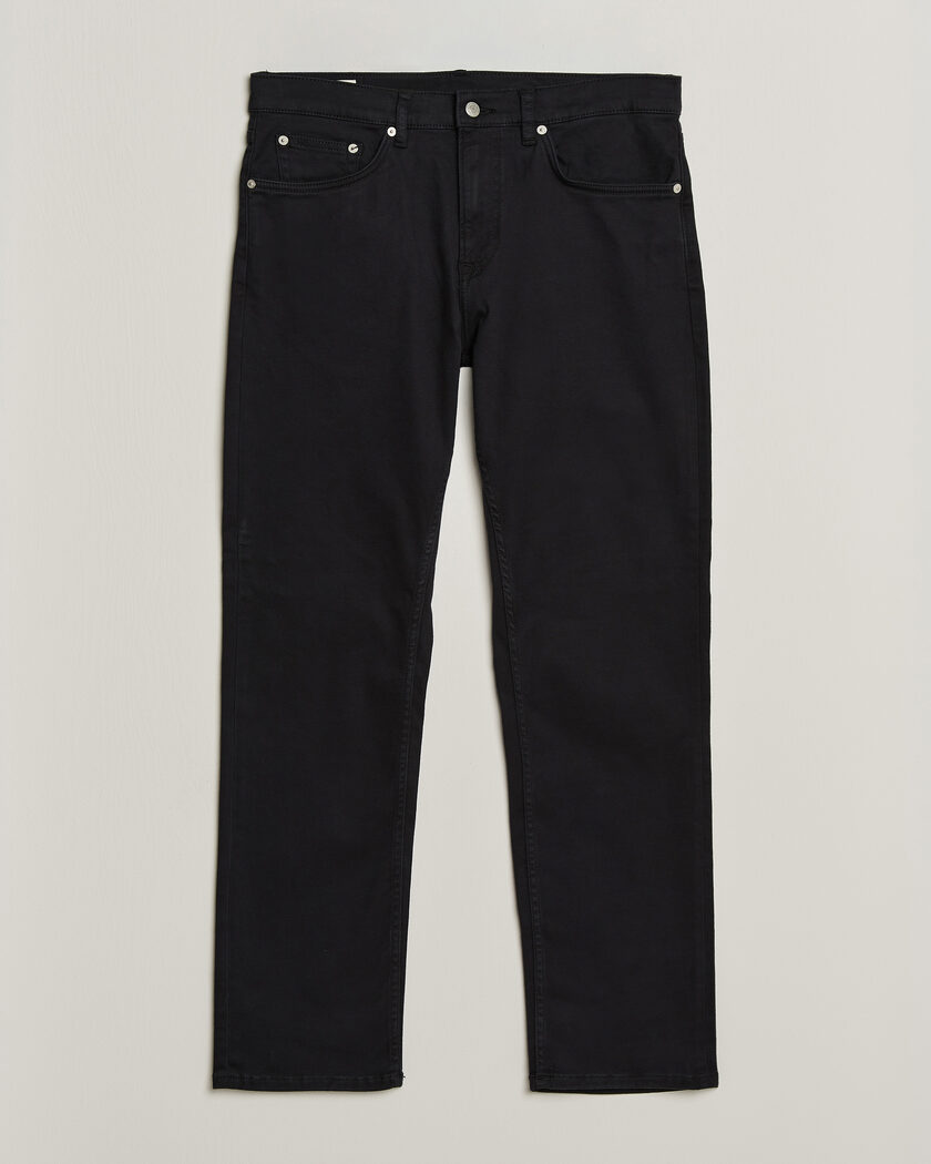Gant Regular Fit Moleskin 5-Pocket Pants Black – Noir