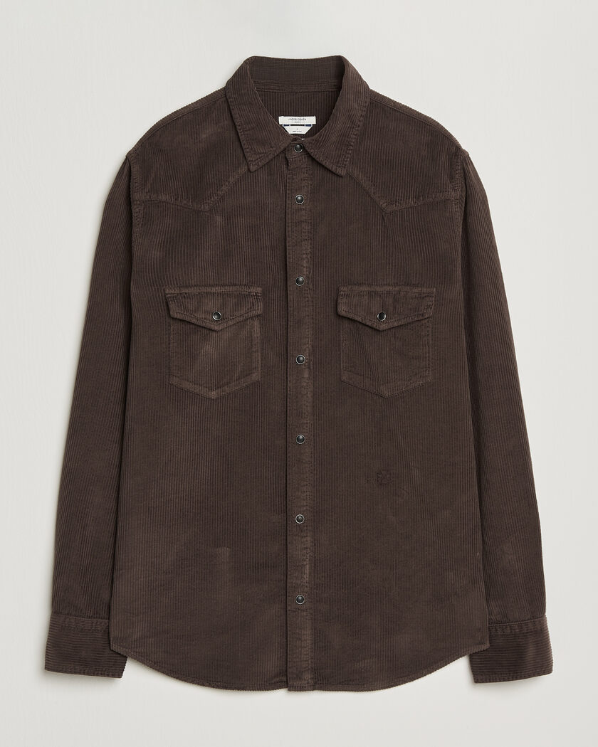Jacob Cohën Cord Pocket Overshirt Brown – Marron