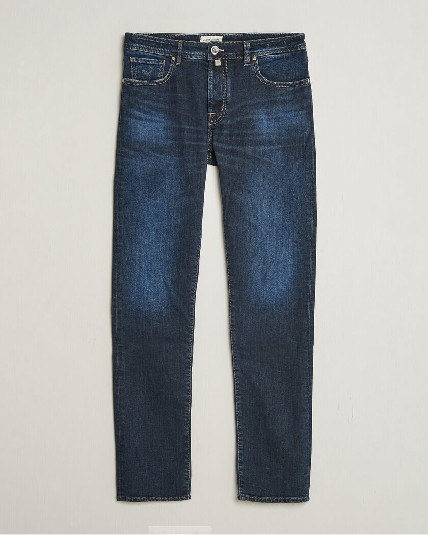 Jacob Cohën Bard Slim Fit Apres Ski Patch Stretch Jeans Blue – Bleu