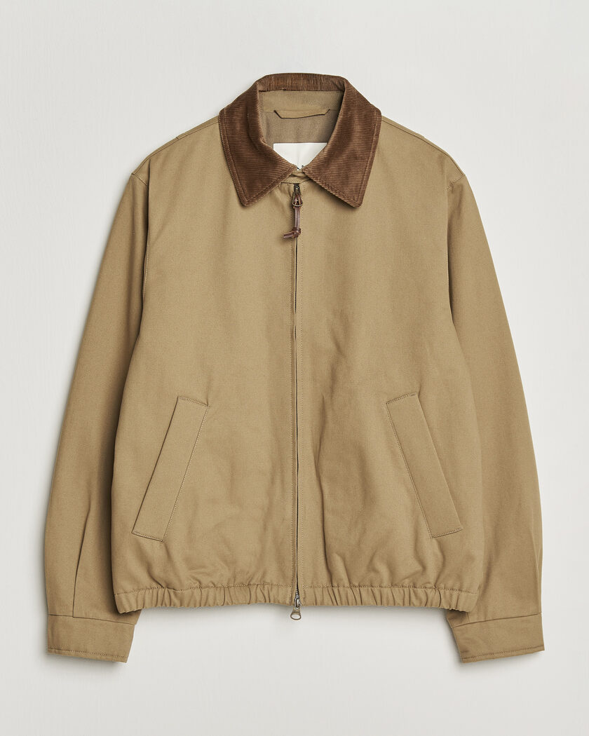 Gant Moleskin Harrington Jacket Light Taupe – Beige