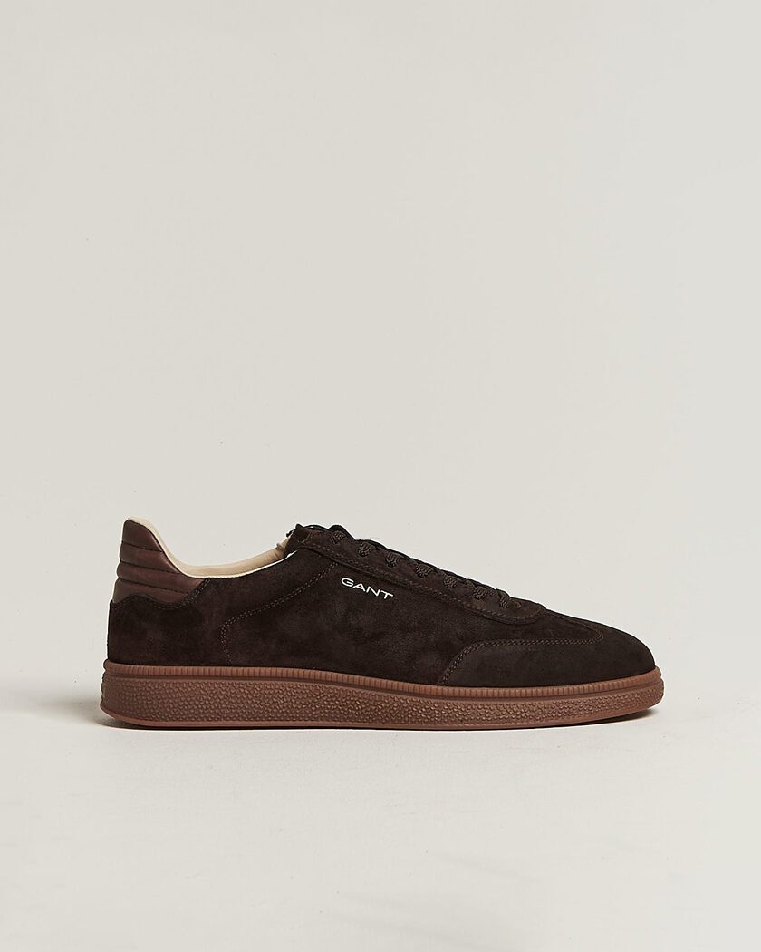 Gant Cuzmo Suede Sneaker Dark Brown – Marron