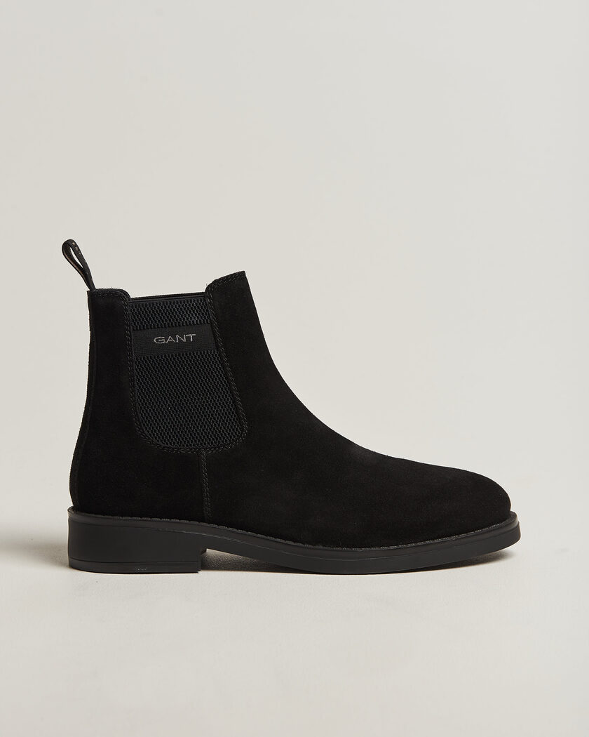 Gant Prepdale Suede Chelsea Boot Black – Noir