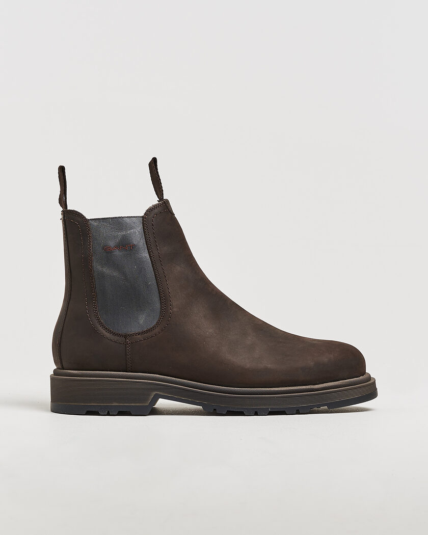 Gant Blisdor Nubuck Chelsea Boot Dark Brown – Marron