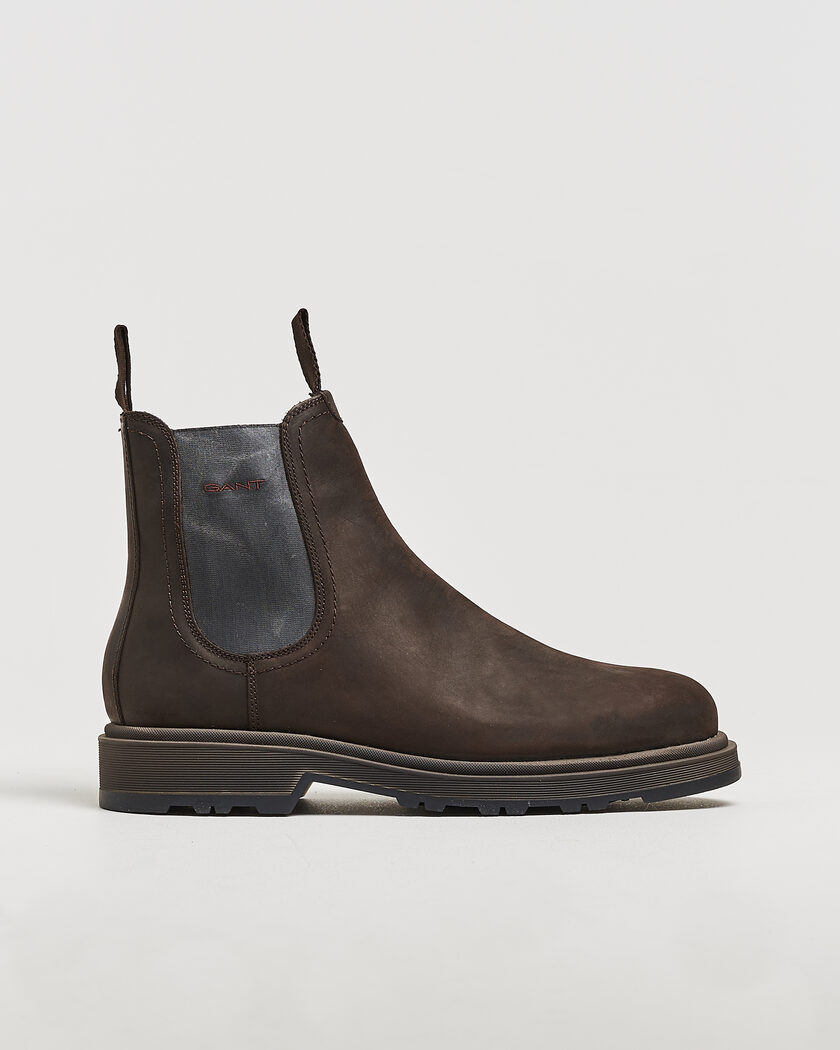 Gant Blisdor Nubuck Chelsea Boot Dark Brown – Marron